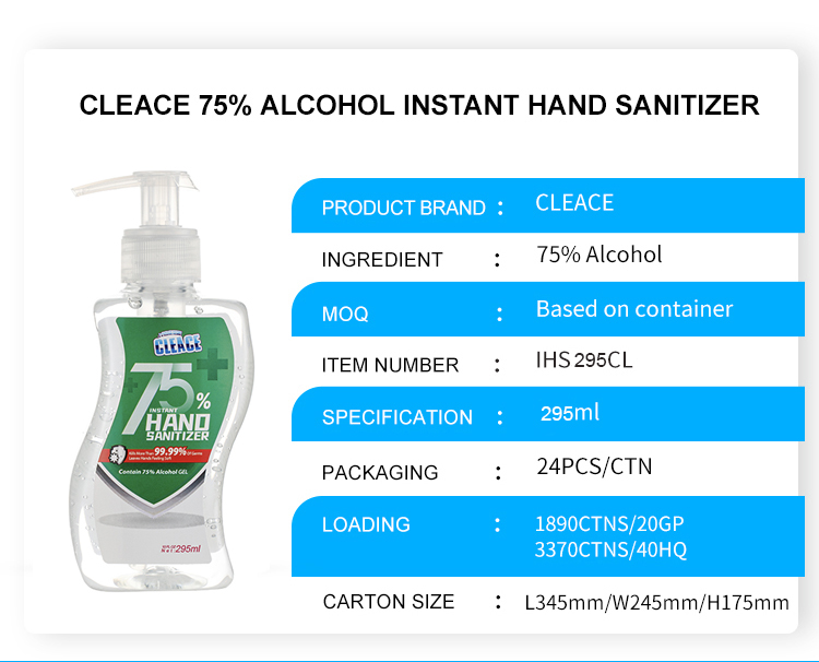 Hospital Grade Instant Hand Sanitizer