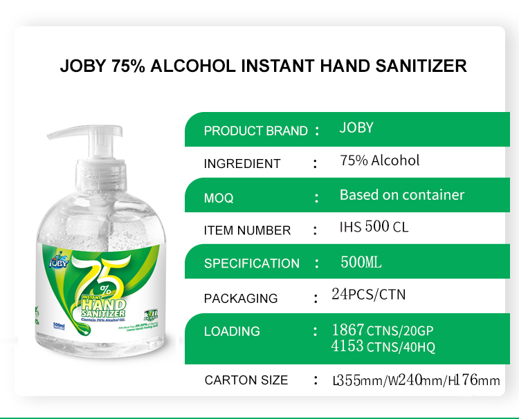 17 OZ (500ML) Antimicrobial Hand Sanitizer