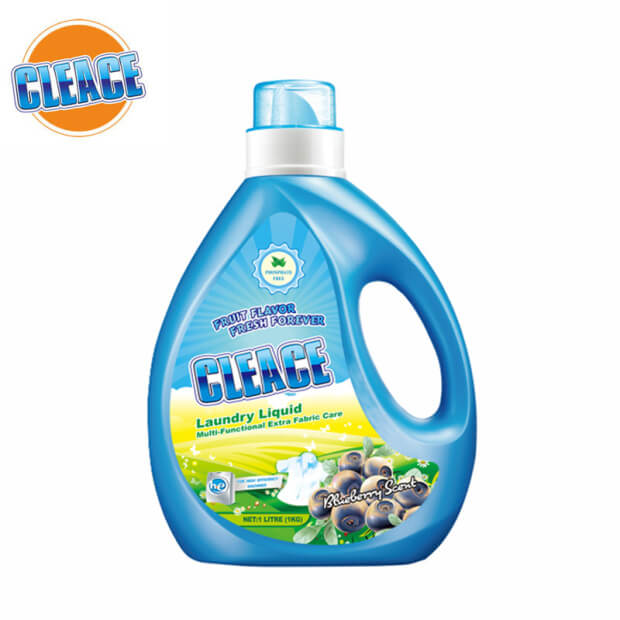 CLEACE Laundry Liquid Multi-Functional Extra Fabric Care Blueberry Perfumed