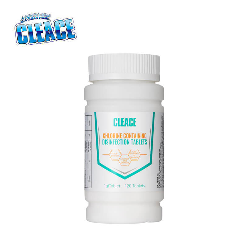 CLEACE Chlorine Containing Disinfection Tablets