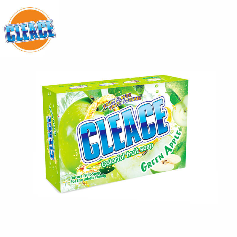 CLEACE Green Apple Perfumed Beauty Soap Box-Packed